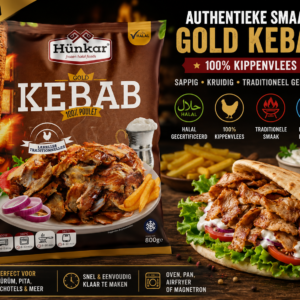 Hünkar King Kebab Rundvlees 700g | Halal Diepvries Kebab