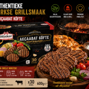 Hunkar Akçaabat Köfte 600g | Authentieke Turkse Rundvlees Köfte