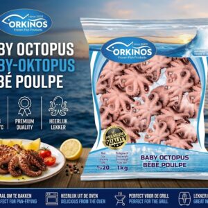 Orkinos Baby Octopus 1kg | Diepgevroren Babyoctopus