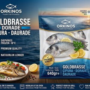 Orkinos Dorade 800g | Diepgevroren Hele Goldbrasse (Çipura)