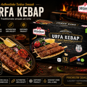 Hünkar Urfa Kebap 600g | Halal Diepgevroren Turkse Kebap