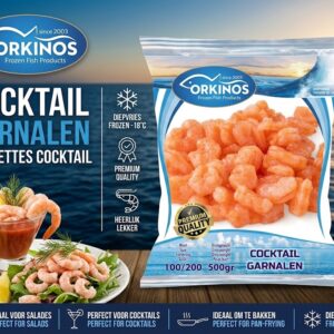Orkinos Cocktail Garnalen 100/200 500g | Diepgevroren