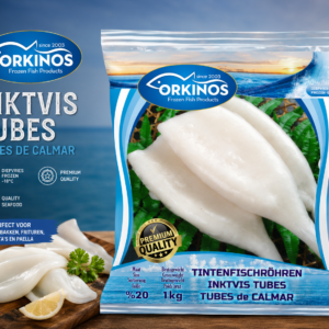 Orkinos Inktvis Tubes 1 kg | Premium Diepvries Calamari