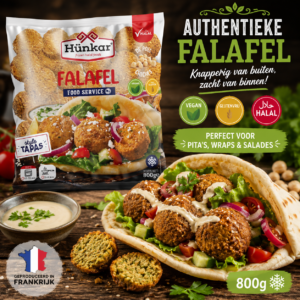 Hünkar Falafel 800g – Authentieke Halal Falafel voor Horeca & Groothandel