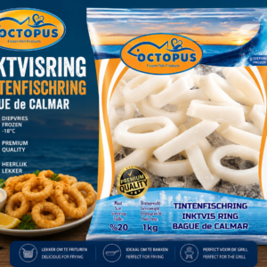 Octopus Inktvisringen 1kg | Premium Calamaresringen Diepvries