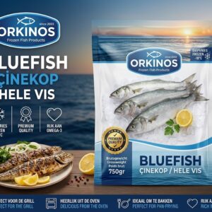 Orkinos Bluefish Heel 750g | Diepgevroren Çinekop (Hele Vis)