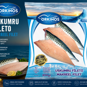 Orkinos Makreelfilet 800g | Premium Diepvries Vis