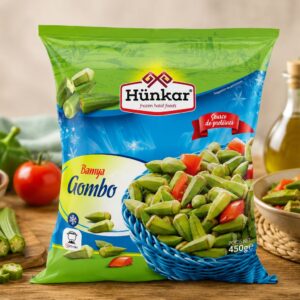 Hünkar Bamya (Gombo) 450g | Diepgevroren Okra van Topkwaliteit