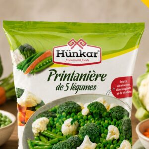 Hünkar Printanière de 5 Légumes 800g | Luxe Groentemix voor Elke Maaltijd