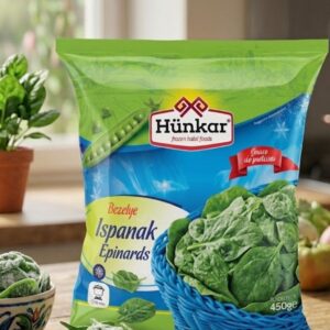 Hünkar Spinazie 450g | Vers Ingevroren Diepvriesgroenten